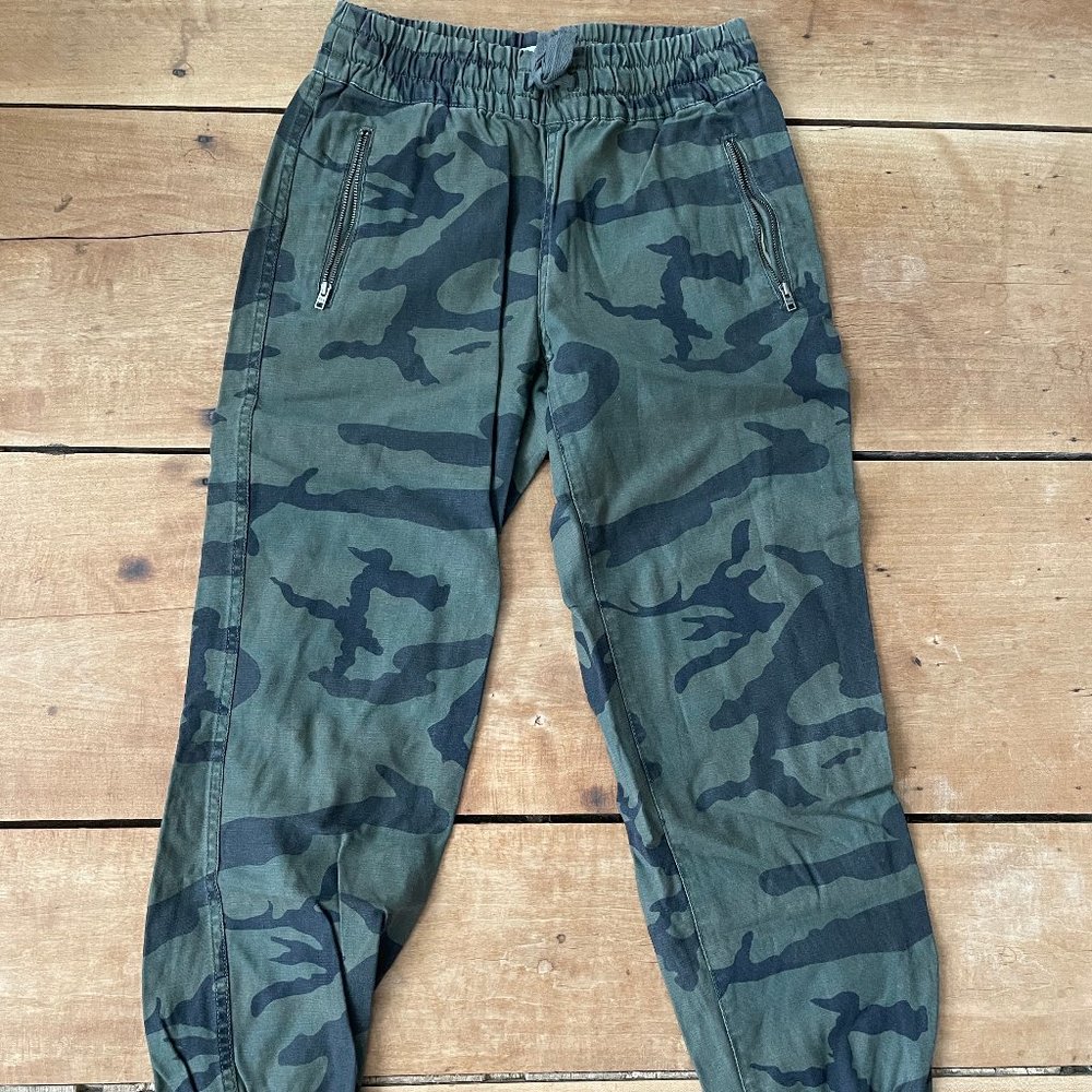 camo cargo pants